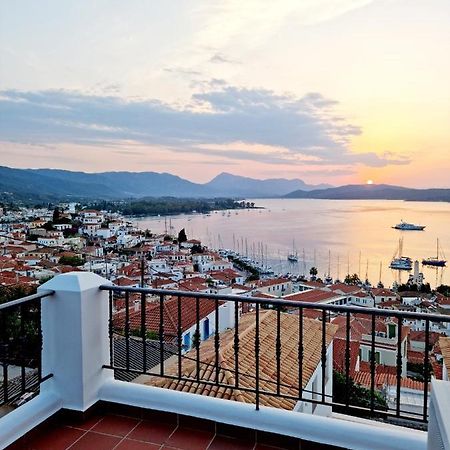 Ferienwohnung Panoramic View Poros Town Exterior foto