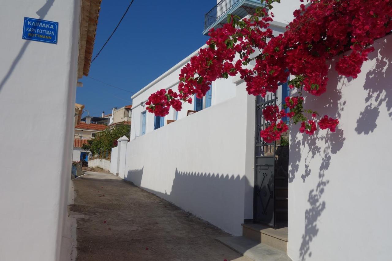 Ferienwohnung Panoramic View Poros Town Exterior foto