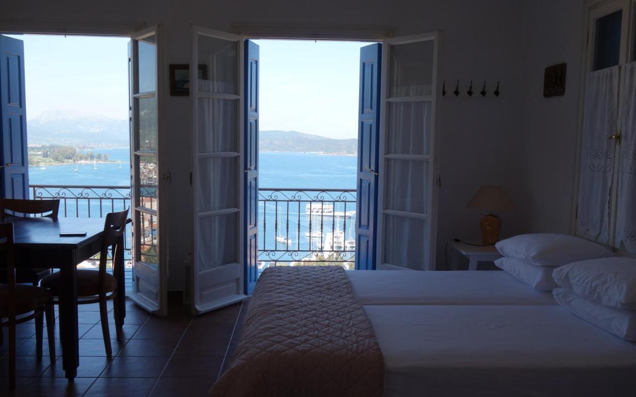 Ferienwohnung Panoramic View Poros Town Exterior foto
